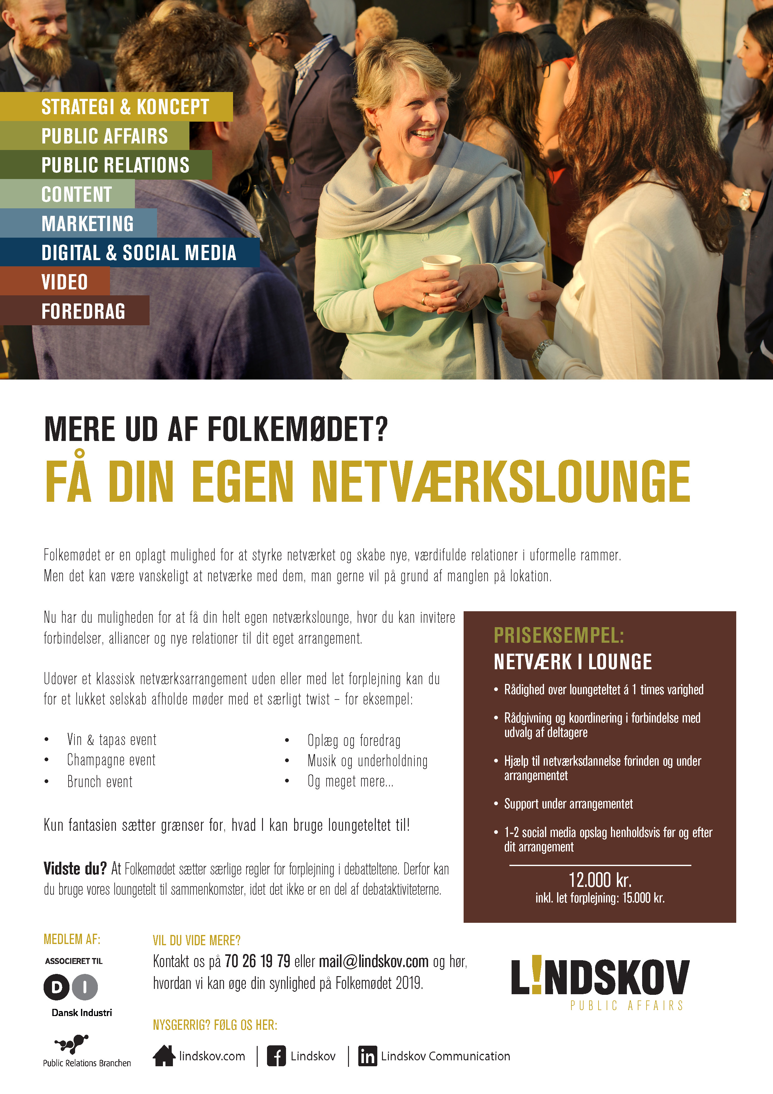 FM19 pakke -Netværkslounge Partner pakker